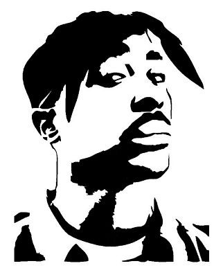 Tupac Band Vinyl Decal Stickers