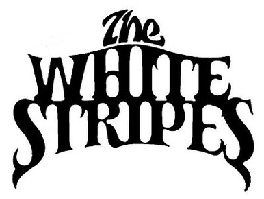 White Stripes Band Vinyl Decal Sticker