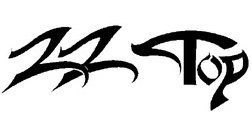 ZZ Top Band Logo Decal