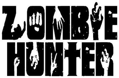 zombie hunter grunge decal