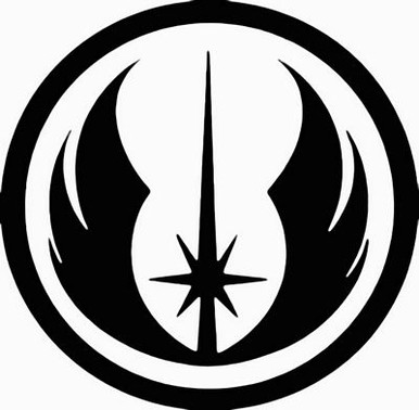 Jedi Logo Decal