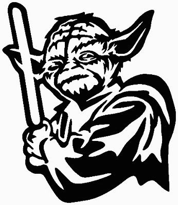 yoda sticker star wars yoda die cut decal 106