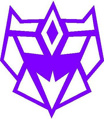 Decepticon 4 Transformer Decal 1457