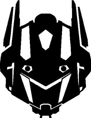 Transformers logo clipart diecut decal