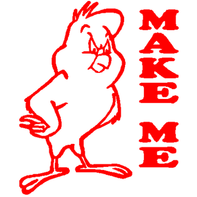 Chickenhawk decal 130c
