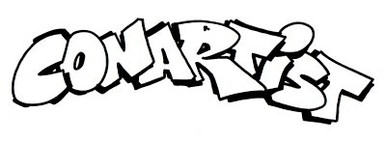 Conartist Decal