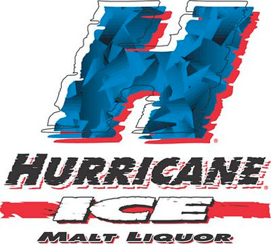 Hurricane Ice Malt Liquor Decal