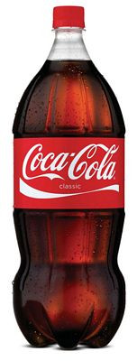 CC 2 Liter Bottle Sticker
