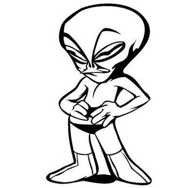 Alien Decal 22