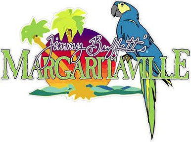 JIMMY BUFFETT Margaritaville booze sticker