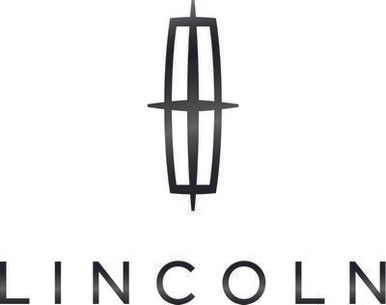 Lincoln motors symbol WITH TEXT die cut decal