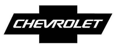 Chevrolet Bowtie with Text Solid