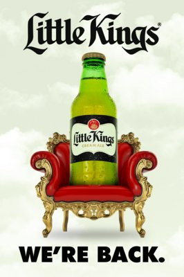 Little Kings Beer WERE BACK STICKER