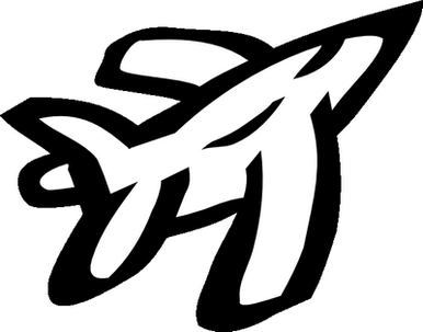 Aircraft Clipart Diecut Decal 01
