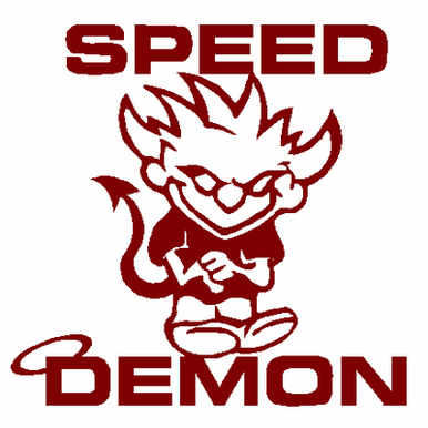 Speed Demon decal 828