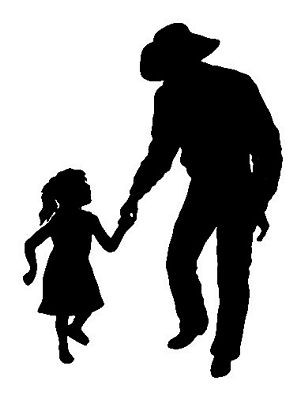 Cowboy Die Cut Decal 1
