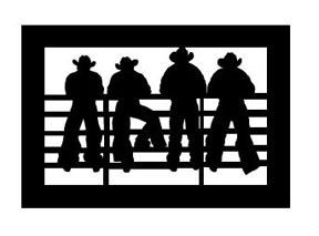 cowboys on corral square 4x2