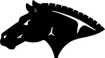 Horse Head 1 cowboy western decal