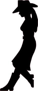 cowgirl leaning