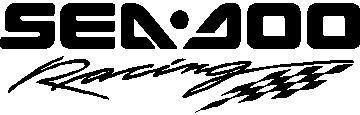 SeaDoo Racing Decal Die Cut Sticker 02