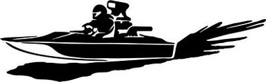 Speed Boat Decal