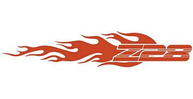 Z28 Flames Mirrored Pair