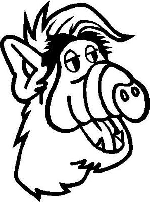 Alf Decal