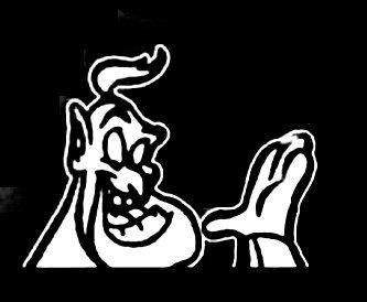 Genie Wave Decal Sticker