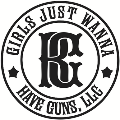 Girls Just Wanna Have Guns Diecut Decal Sticker