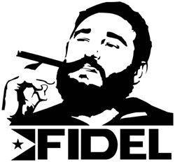 Fidel Diecut Celeb Decals 2835