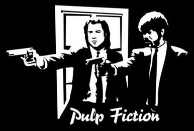 Pulp Fiction Movie Vinyl Decal Sticker