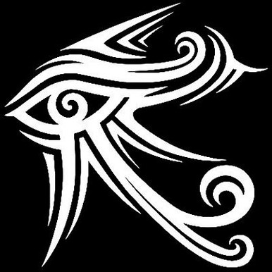 Eye game logo decal