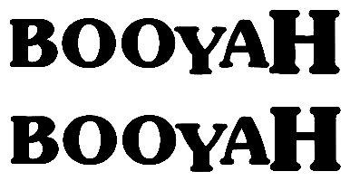 Booyah Decal