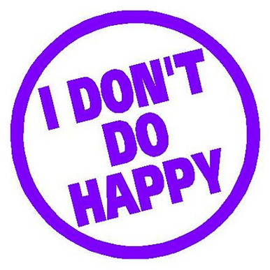 Dont Do Happy Decal 15n