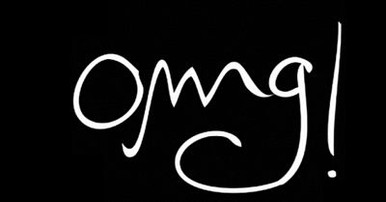 OMG funny car decal 2