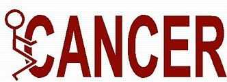 FUCK Cancer Vinyl Car Decal