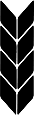 Agriculture Crops Farming WHEAT DECALS PAIR