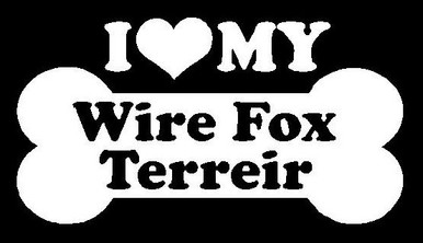 I Love My Wire Fox Terrier 109