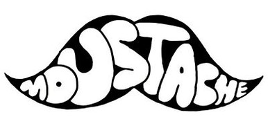 Mustache Diecut Sticker
