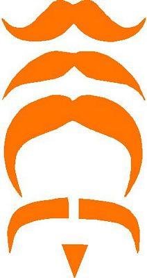 Mustache Sticker Set Combo 9