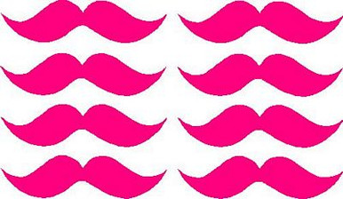 Mustache Sticker Set Style 2