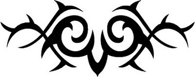 Tribal Art 2 Sticker