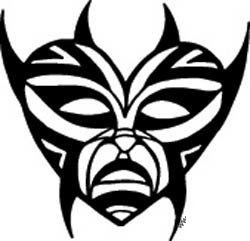 Tribal Design Diecut Decal 18