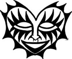 Tribal Design Diecut Decal 19
