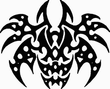 Tribal Design Diecut Decal 22