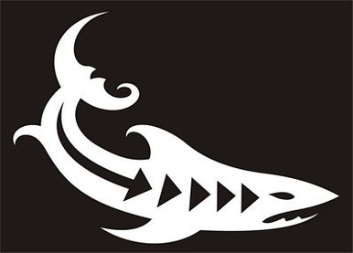 Tribal Design Diecut Decal 28
