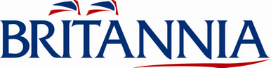 Britannia logo sticker
