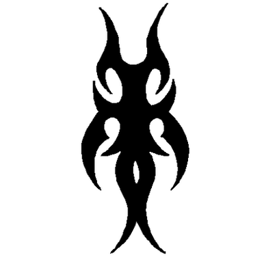 Tribal vinyl car decal 968