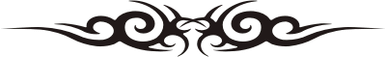 Tribal Winshield Banner Decal 2324