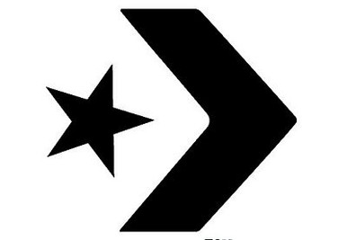 Converse Shoes Logo Car Decal